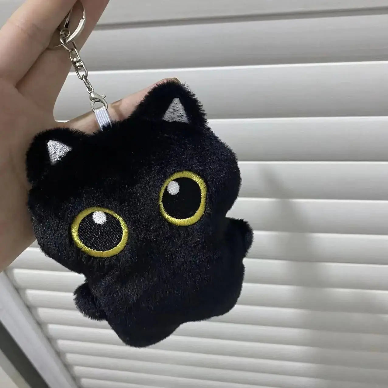 Black Cat Doll Plush Doll Pendant Cute - Snuggle Safari