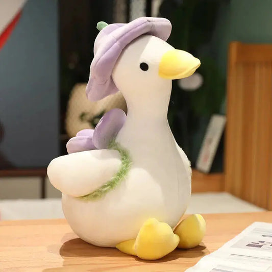 Fluffy Duck Plush Toy - Travel Duck (Single Item) Snuggle Safari