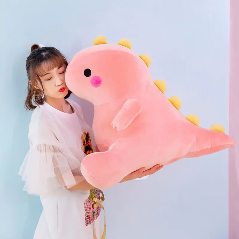 Cute Plush Dragon Pillow Toy for Couples and Naps