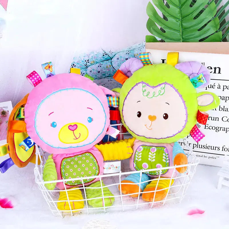 Plush Toy Ring Doll Snuggle Safari