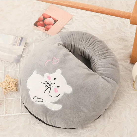 USB Heated Plush Foot Warmer Snuggle Safari