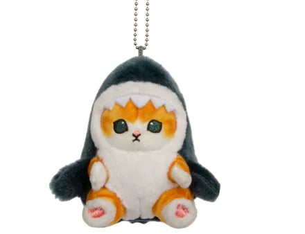 Cute kawaii Plush Cat Keychain (One Piece)