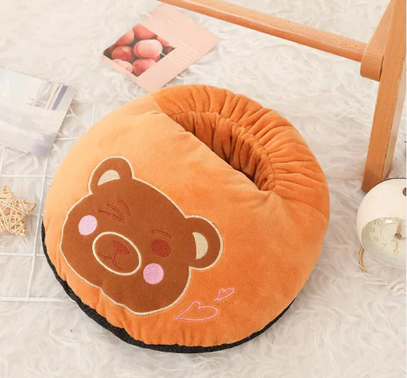 USB Heated Plush Foot Warmer Snuggle Safari