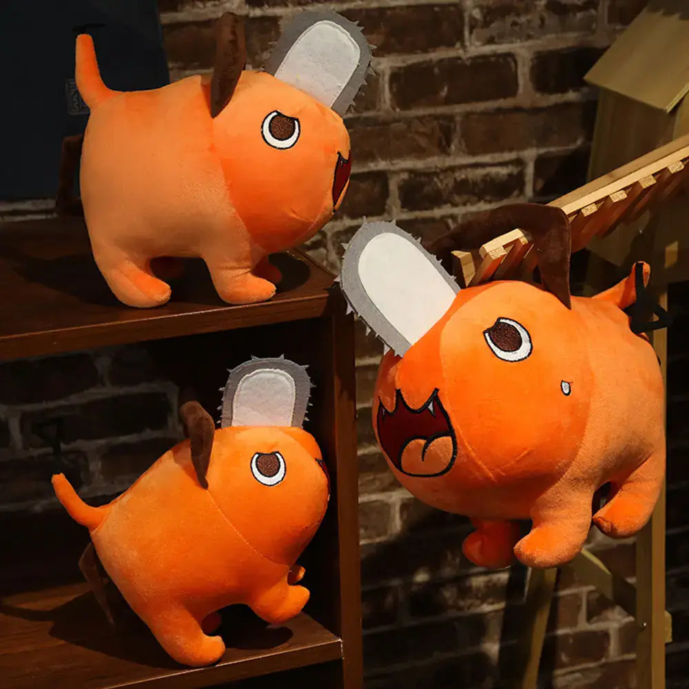 Anime Pochita Plush Chainsaw Man Cute Stuffed Animal