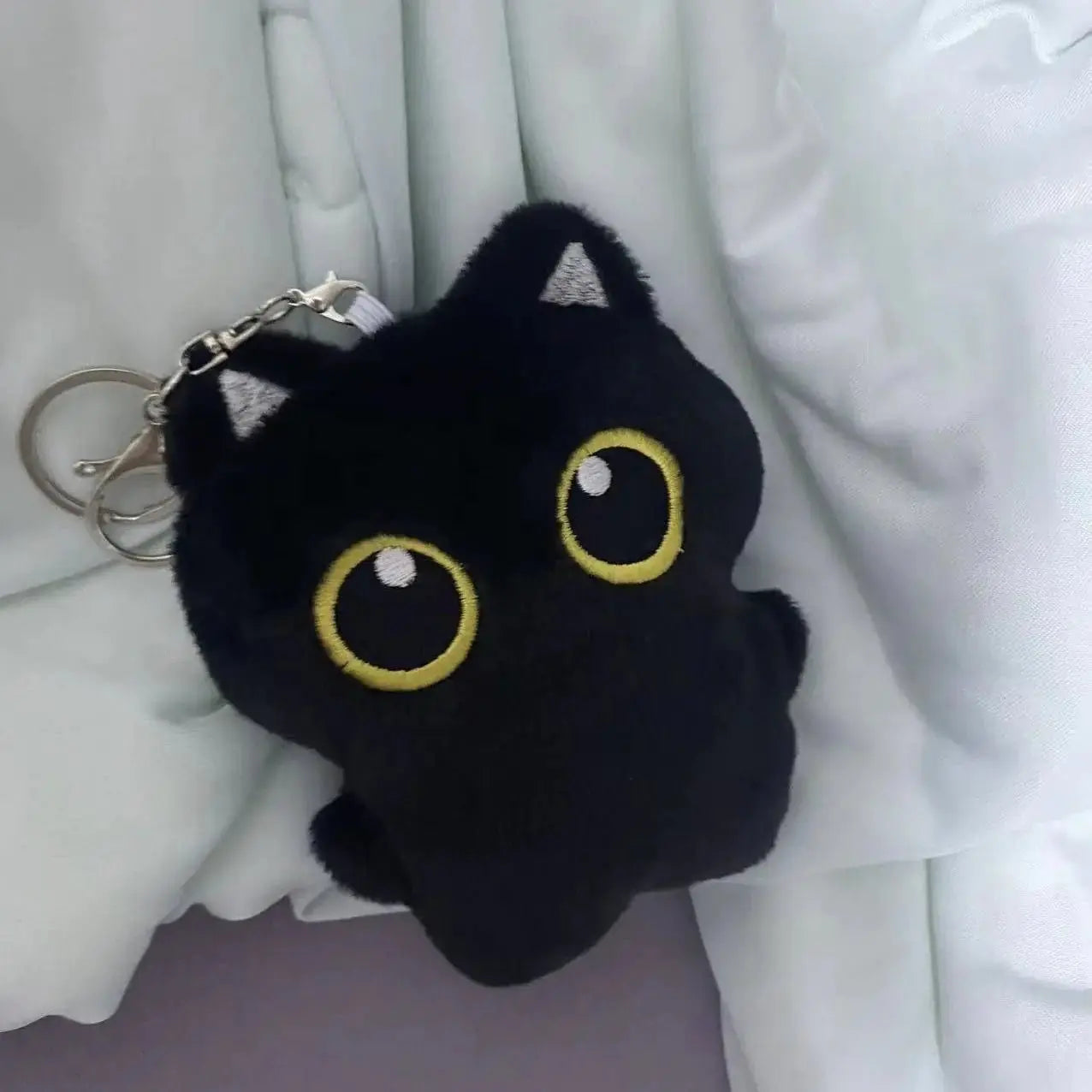 Black Cat Doll Plush Doll Pendant Cute - Snuggle Safari