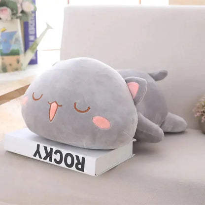 Kawaii Soft Cat Plush Toy Snuggle Safari