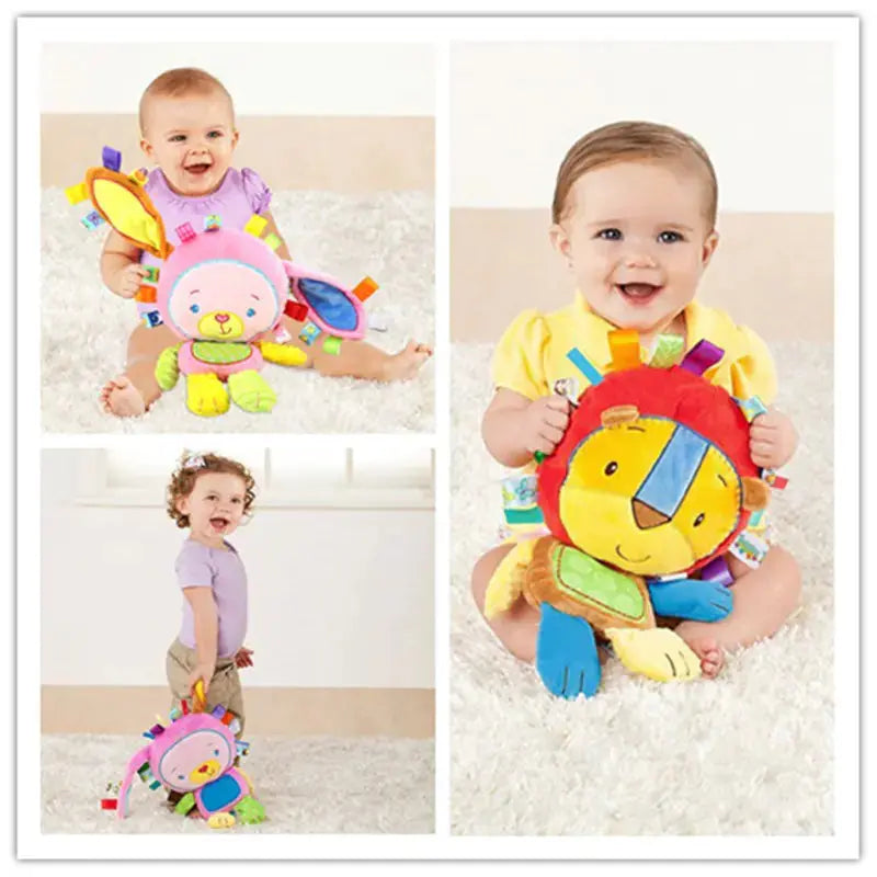 Plush Toy Ring Doll Snuggle Safari