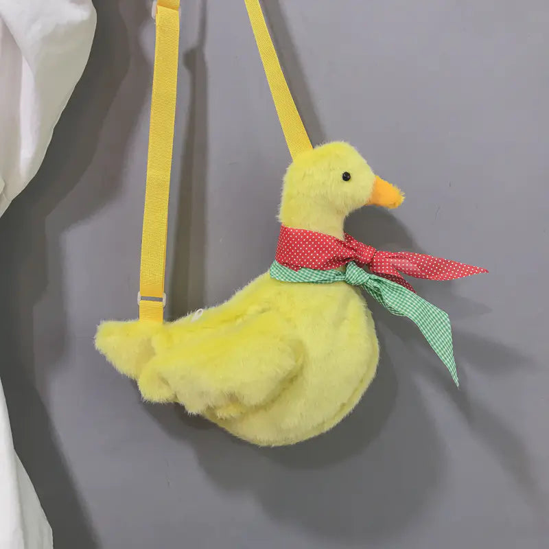 Cute Plush Duck Shoulder Bag - 2018 Autumn Fashion