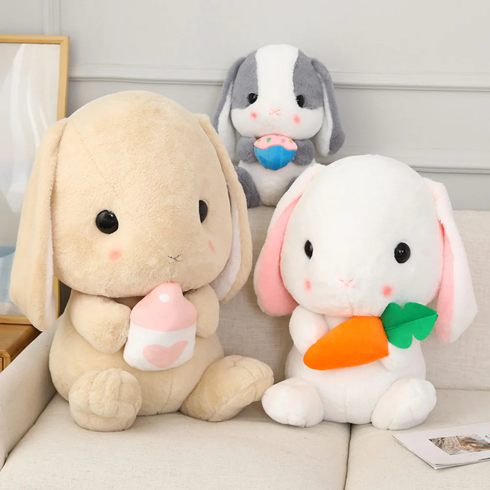 Cute Plush Rabbit Cushion Toy for Children