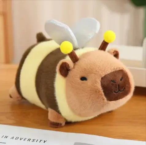 Toast Capybara Plush Doll - Bee Transformation Edition - Snuggle Safari