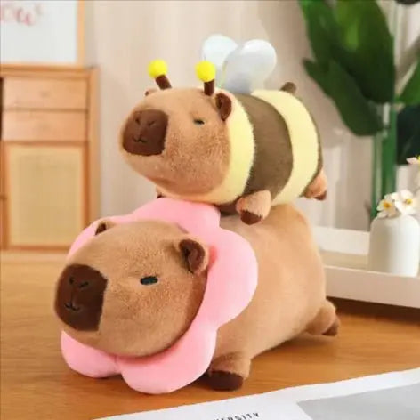 Toast Capybara Plush Doll - Bee Transformation Edition - Snuggle Safari