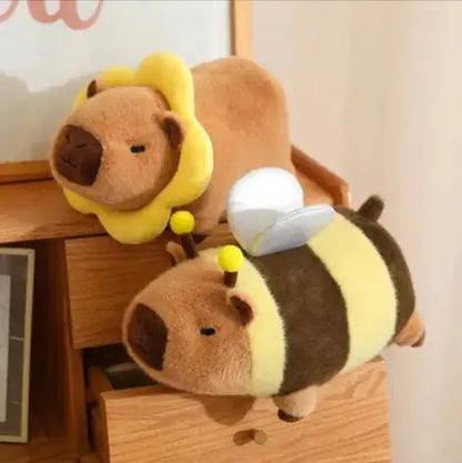 Toast Capybara Plush Doll - Bee Transformation Edition - Snuggle Safari